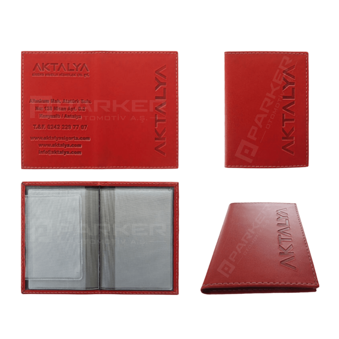 dikisli ruhsat kabi goresli baskılı parker otomotiv