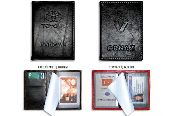 toptan dikisli ruhsat kabı