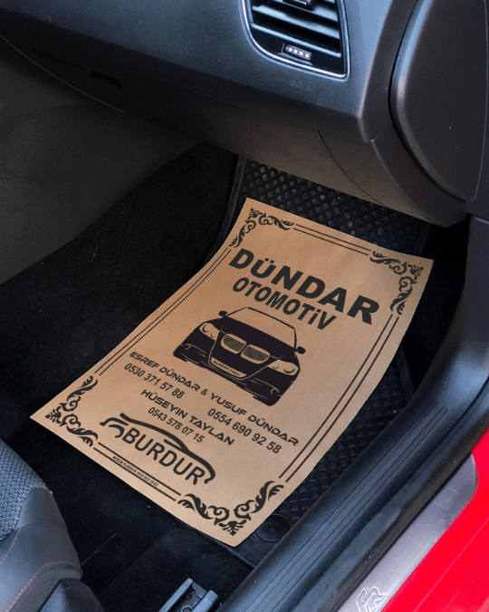 oto araç paspas kağıdı