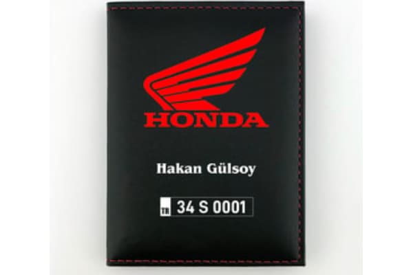 sunger ruhsat kabi goresli baskılı parker otomotiv